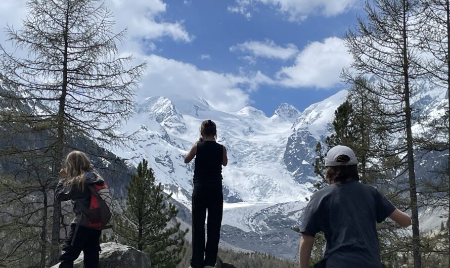 Hike to the Morteratsch Glacier