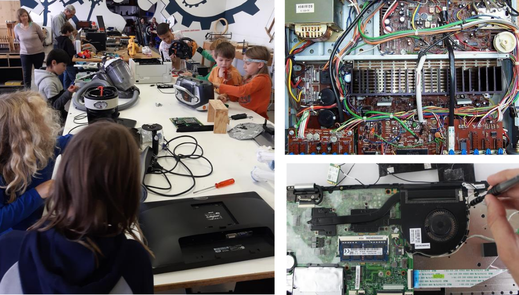 21.2.2026 Elektronik demontieren in der Fabrica