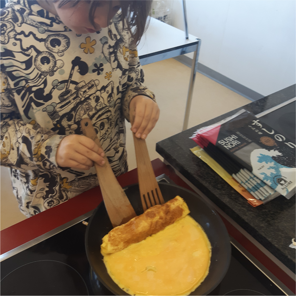 Omelette kochen